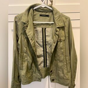 Tahari  Women’s Green Utility Jacket, size small